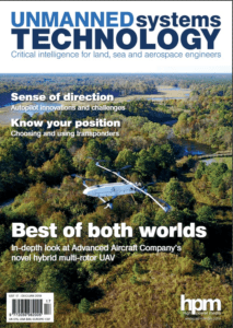 Unmanned Systems Technology Magazine featuring Advanced Aircraft Company