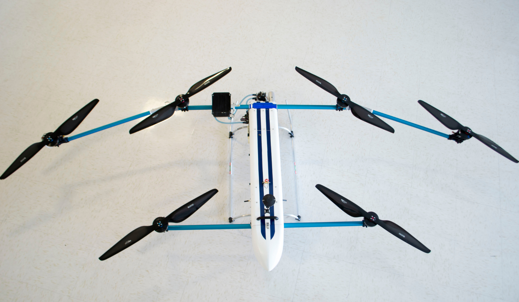 gas-electric VTOL hybrid drone